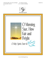 O Morning Star, How Fair and Bright Handbell sheet music cover Thumbnail